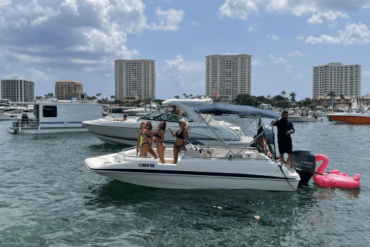 South Florida Boat Rental - 21' Hurricane