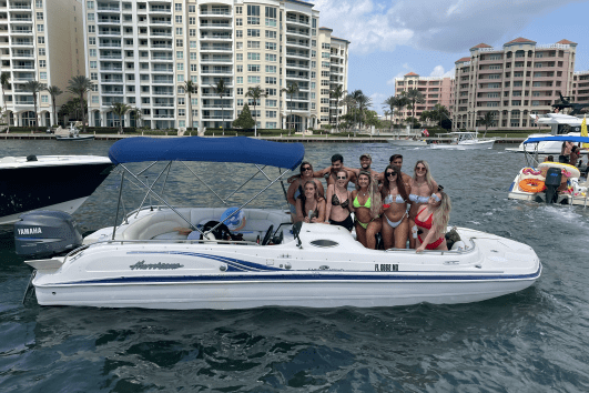 South Florida Boat Rental - 23' Hurricane